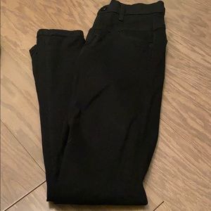 Black high waisted skinny jeans